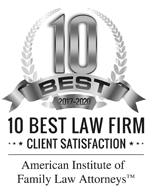 10 Best | 2017-2020 | 10 Best Law Firm | Client Satisfaction | American Institute of Family Law Attorneys